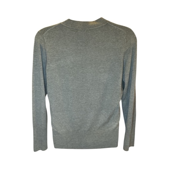 Grace Elements Women's Gray V-Neck Sweater size XL Super Soft - Picture 5 of 7